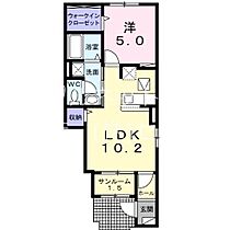 ソレイユ・メゾンZ  ｜ 長野県岡谷市長地柴宮２丁目（賃貸アパート1LDK・1階・41.15㎡） その2