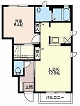 アイメゾンC  ｜ 長野県諏訪市大字豊田（賃貸アパート1LDK・1階・46.68㎡） その2