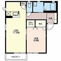 サニーコートA  ｜ 長野県諏訪市大字中洲（賃貸アパート1LDK・1階・43.54㎡） その2