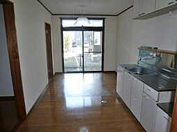 アップルガーデンコーポ　2 1階2DKのリビング/ダイニング