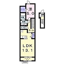 長野県塩尻市大字大門（賃貸アパート1LDK・2階・51.29㎡） その2