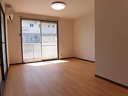 フレグランス上杉B 1階2LDKのリビング/ダイニング