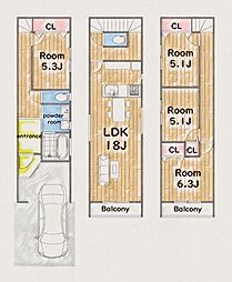 物件画像 D3house浜口西