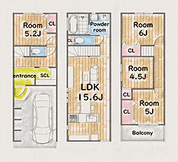 物件画像 D3house阿倍野元町