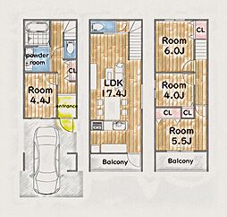物件画像 D3house鳳中町
