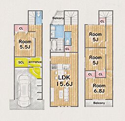 物件画像 D3house高殿