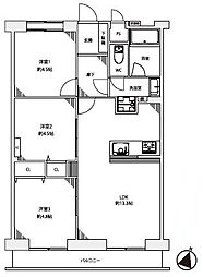 物件画像 京王めじろ台マンションC棟