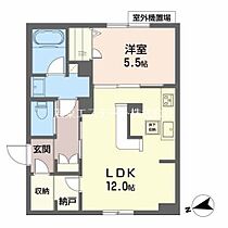 モンレーヴ本町 101 ｜ 福岡県久留米市本町（賃貸マンション1LDK・1階・46.35㎡） その2