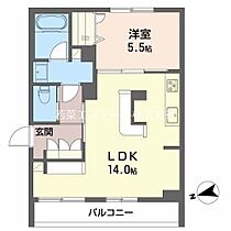 モンレーヴ本町 201 ｜ 福岡県久留米市本町（賃貸マンション1LDK・2階・46.35㎡） その2