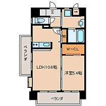 フェリス久留米シティ 506 ｜ 福岡県久留米市中央町（賃貸マンション1LDK・5階・41.48㎡） その2