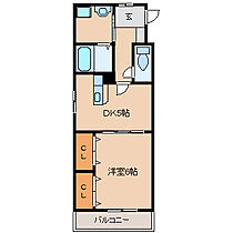 シャンベルジュKT 108 ｜ 福岡県久留米市梅満町（賃貸マンション1DK・1階・32.22㎡） その2