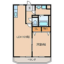 サンライズ東櫛原 502 ｜ 福岡県久留米市東櫛原町（賃貸マンション1LDK・5階・41.00㎡） その2