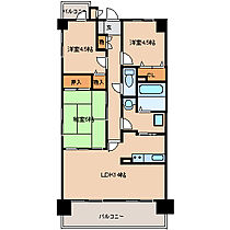 アンピール六ツ門 301 ｜ 福岡県久留米市六ツ門町（賃貸マンション3LDK・3階・67.20㎡） その2