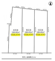 物件画像 一宮市三条字賀　C区画