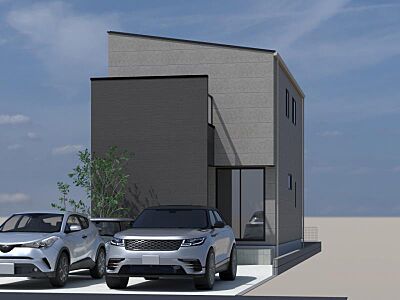 外観：自分らしいお家を建てませんか。ワンランク上の住み心地をテーマに、お客様のご希望を叶えます。