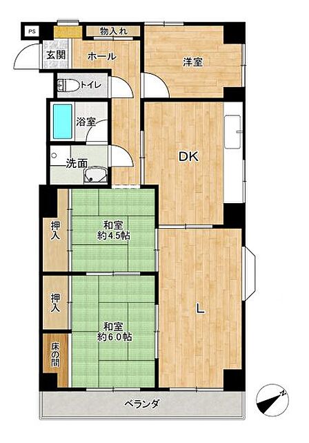 和室が多い間取りで、落ち着いた雰囲気がお好きな方におすすめです!