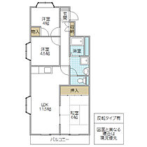 ロイヤルヴィサージュ 403号室 ｜ 茨城県日立市日高町（賃貸マンション3LDK・4階・65.10㎡） その2