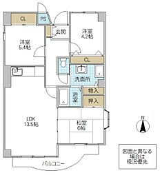 間取図画像 3LDK