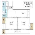 シャトー多賀3階5.5万円