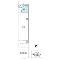 ライオンズマンション日立 106号室 ｜ 茨城県日立市旭町（賃貸マンション1R・1階・28.02㎡） その2