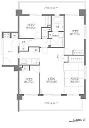 町田市小山ヶ丘　サンクタスグロウヒルズ 4LDKの間取り