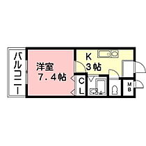 ＰＬＵＳ　Ｏ2ビル  ｜ 岐阜県羽島郡笠松町桜町（賃貸アパート1K・3階・28.07㎡） その2