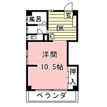 岐阜県岐阜市本荘（賃貸アパート1DK・2階・29.72㎡） その2