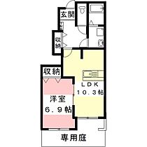 ルミナスＳＡＷＡＤＡ  ｜ 岐阜県各務原市鵜沼南町2丁目（賃貸アパート1LDK・1階・45.09㎡） その2