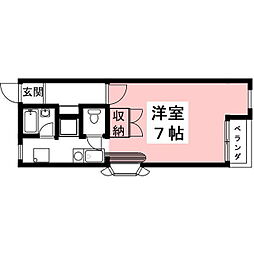 間取図画像 ワンルーム