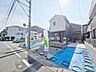 外観：【外観】オープンハウス開催。川口市江戸袋1-15-21付近。陽当たり良好な好立地にカースペース2台のゆとりが魅力な全3棟です♪