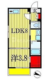 間取図画像 1DK