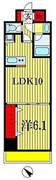 KDX千葉中央レジデンス 1LDKの間取図画像