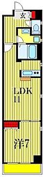 ARVITA 1LDKの間取図画像