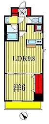 KDX千葉中央レジデンス 1LDKの間取図画像