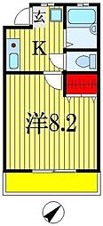 ロイヤルタウン 2階/-