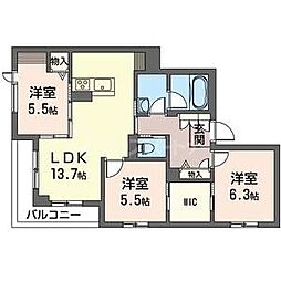 アルベレータIII 3階