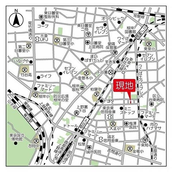 リテラス上野入谷 0904｜東京都台東区竜泉1丁目(賃貸マンション1LDK・9階・41.37㎡)の写真 その25