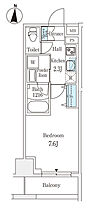 ラティエラ練馬  ｜ 東京都練馬区豊玉北5丁目（賃貸マンション1K・5階・25.63㎡） その2