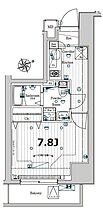 メイクスデザイン門前仲町GARDEN 903 ｜ 東京都江東区福住1丁目3-9（賃貸マンション1K・9階・26.54㎡） その2