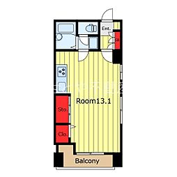 間取図画像 ワンルーム