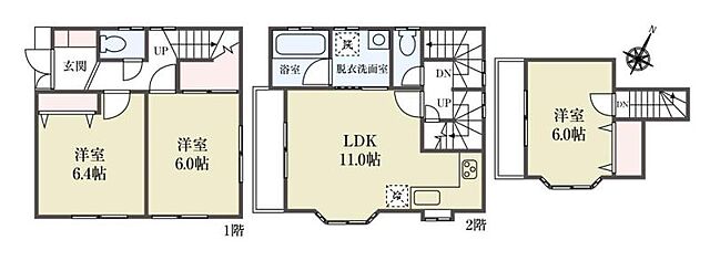 間取り 江戸川区篠崎町6丁目