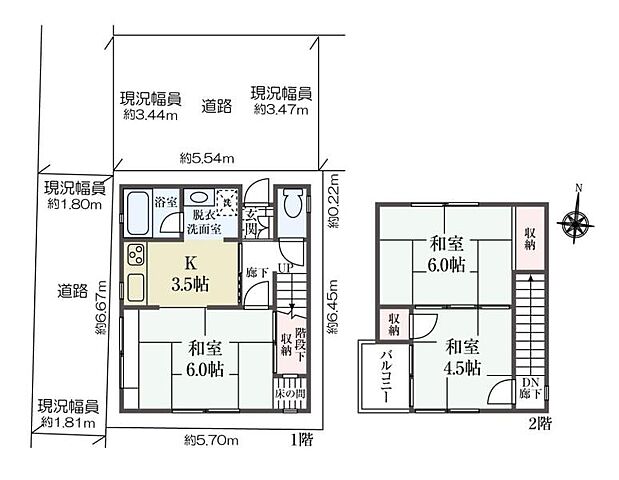 間取り 江戸川区大杉5丁目