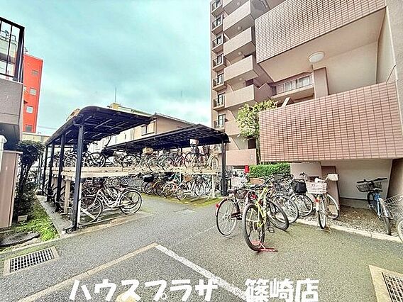 駐輪場置き場も...