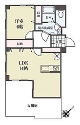 ライオンズマンション新小岩第5 1LDKの間取図画像