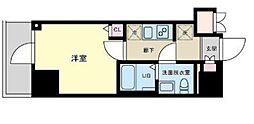 プライマル品川大森海岸 1Kの間取図画像