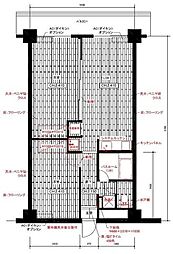 PRATIQUEサギノミヤ 2LDKの間取図画像