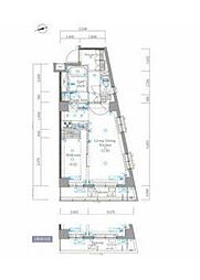 プレセダンヒルズ向島イースト 1LDKの間取図画像