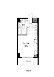 ラティエラ成城学園前 ワンルームの間取図画像