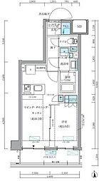 品川区東品川4丁目マンション 1LDKの間取図画像