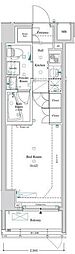ARKMARK石川台 1Kの間取図画像